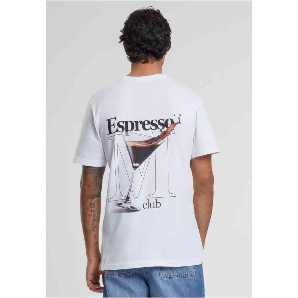 Mister Tee - Espresso M Club Mens Tshirt - White
